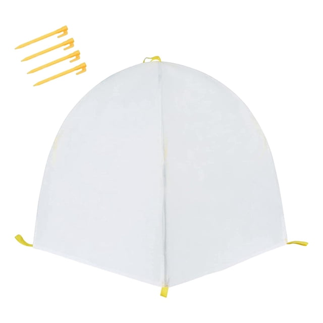 Toldo de escarcha cálido de invierno, cubiertas de nieve y escarcha de invierno, parasol, jardín de invierno Largo Cola cubierta a prueba de heladas