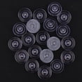 thumbnail image 2 of veasfak 20Pcs Plastic Bobbins Spools for Singer Sewing Machine Spare Parts Attachments, 2 of 9