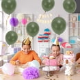 thumbnail image 6 of Unique Bargains 20Pcs Latex Party 10 Inch Helium Balloons Green, 6 of 6