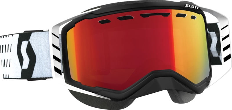 Goggle Prospect Snow Black White A Mp Red Chrome Lens Sx Blkwht by SCOTT Sports
