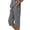 Grey, variant on Women's Elegant Side Lace Pocket Casual Pants Sweatpants Business Casual Women Pants plus Size
