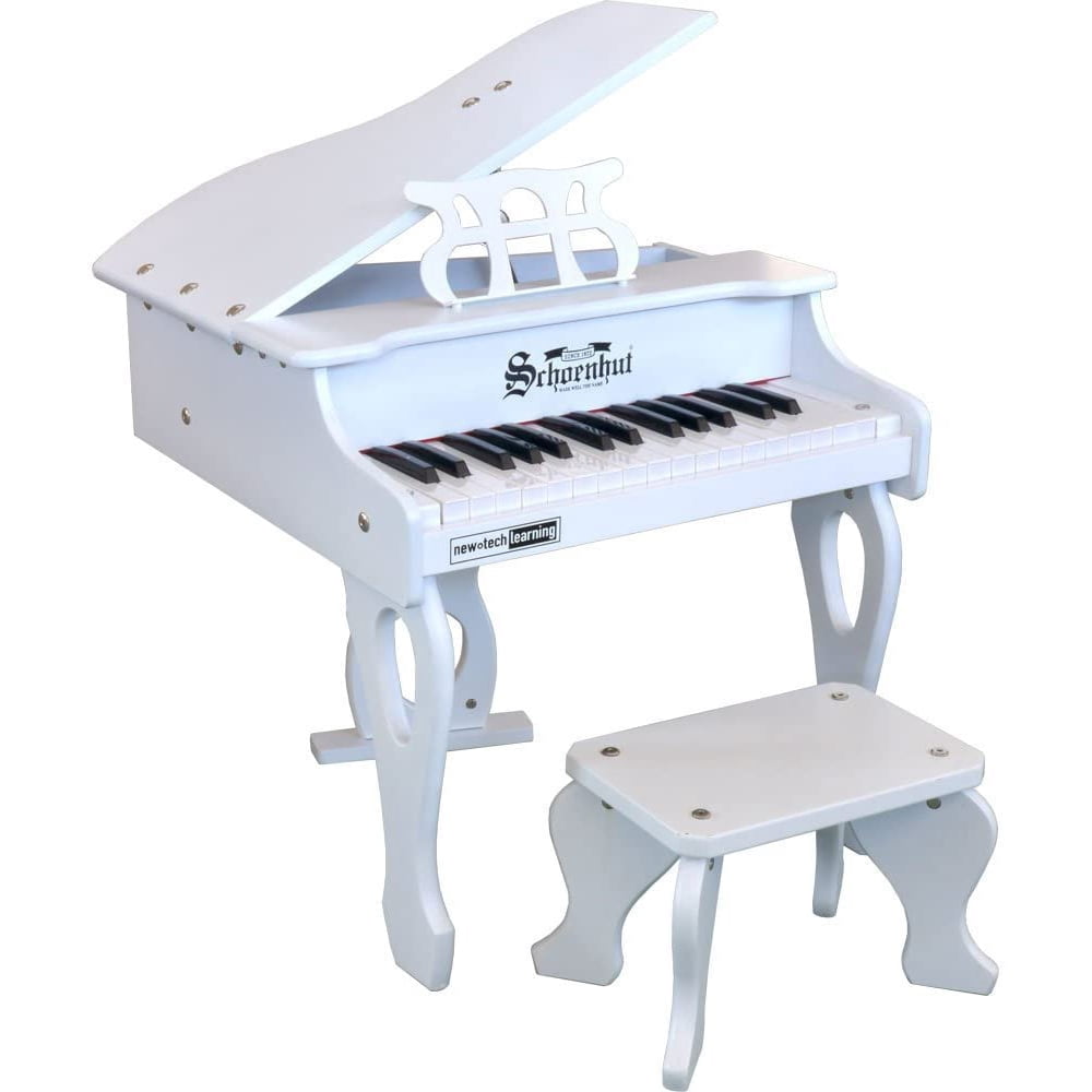 Schoenhut 3017W 30 key Digital Baby Grand Piano White