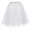 White, variant on Three Layer Tutu Skirt Adult Half Shaggy Skirt Highlights Glitter New Hot Vacation Holiday Female Dailywear