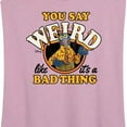 thumbnail image 3 of Muppets - Weird Like It's A Bad Thing - Women's Racerback Tank Top, 3 of 5