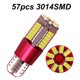 thumbnail image 5 of 4pcs T10 168 192 W5W 57 SMD 3014 LED Canbus No Error Car Marker Light Parking Lamp 57smd Motor Wedge Bulb White Red Blue Yellow, 5 of 5