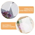thumbnail image 4 of 60pcs Flower Pressing Lining Paper Flower Press Refill Paper Blotters Paper Refill Lining Paper For Flower Press Paper Craft Handicrafts Press Flower Refill Paper 30x40cm, 4 of 9