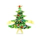 thumbnail image 1 of Hebilla de servilleta Anillo de Navidad Juego de árbol de Navidad Alce Copo de nieve de metal Hebilla de servilleta Anillo de metal Anillo de tela, 1 of 6