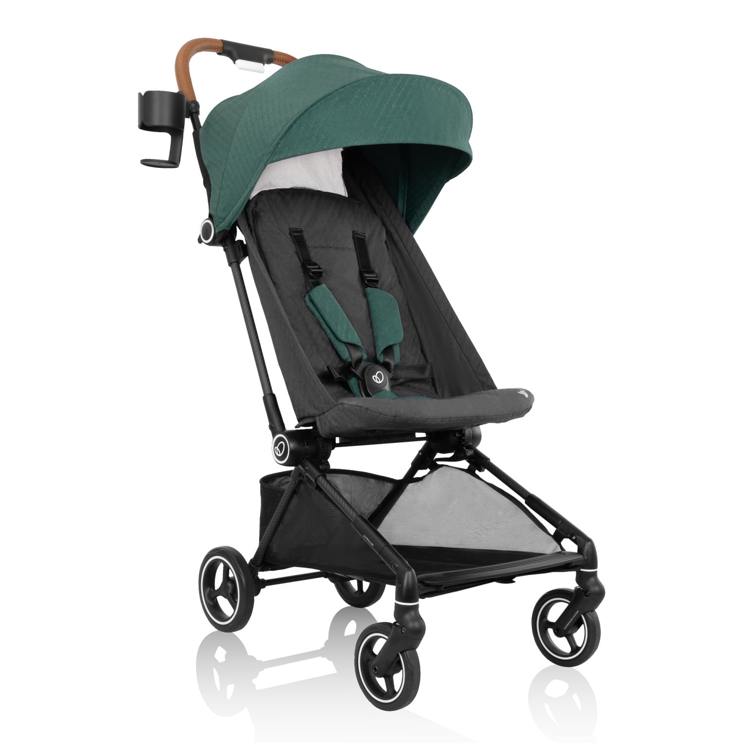 Evenflo Hummingbird Ultra-Lightweight Carbon Fiber Stroller, Caslon Green