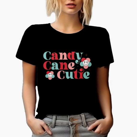 Random Candy Wish List Magical Holiday Season Gift Idea, Black T-Shirt, Small