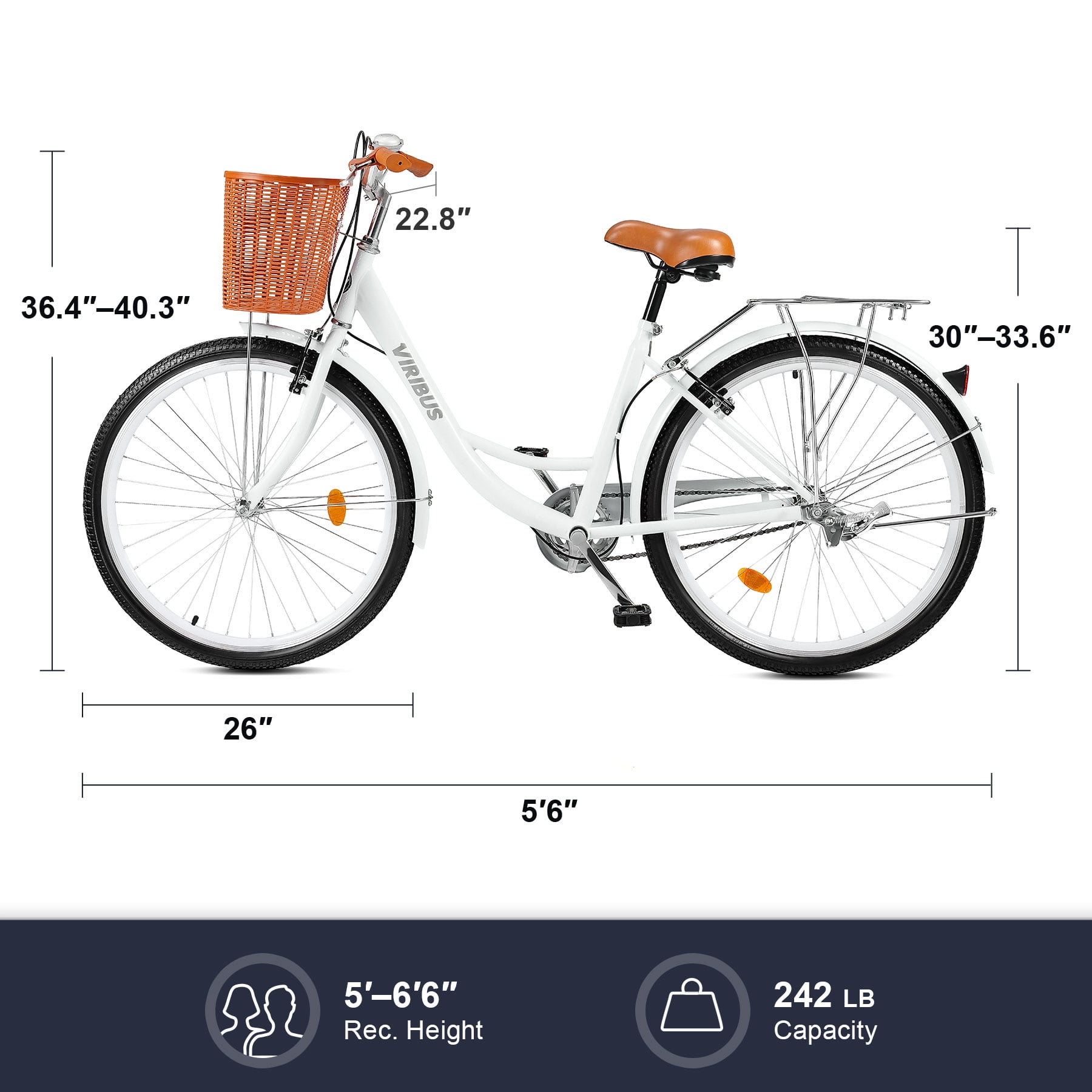 Cross milly 26 inch online wheel size womens hybrid
