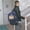 Deep blue, variant on Korean Canvas Backpack, large capacity travel computer, backpack for men, female campus bag for College Students,Khaki