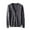 Dark Gray, variant on Men's Slim-Fit Round Neck Long Sleeve Stand-Up Collar Zipper Cardigan – Heavyweight Casual Base Layer Coat