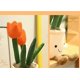 thumbnail image 3 of muñeca de almohada de felpa con relleno de tulipán naranja de 35 cm, felpa suave, 3 of 5