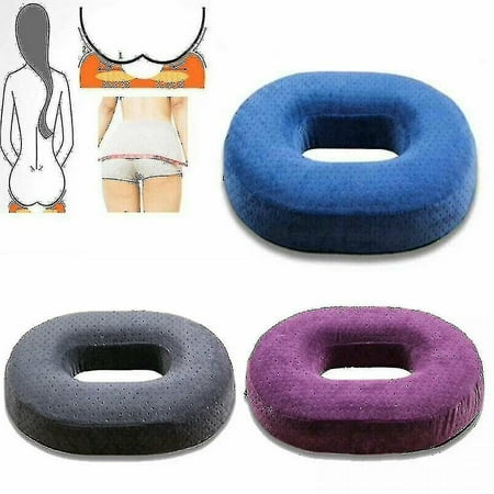 

6 Colors Analgesic Memory Foam Ring Chair Cushion Pillow