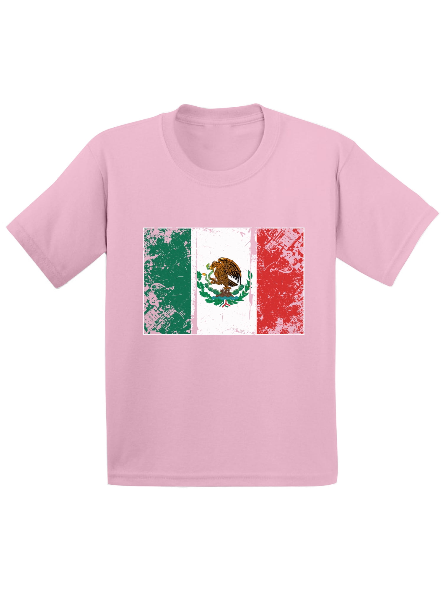 Awkward Styles Mexico Flag Toddler Shirt Flag of Mexico Mexican Kids Shirt Kids Mexico Soccer