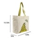 thumbnail image 3 of Bolso Tote Bioworld Grinch de Lona 39x38 cm Grande, 3 of 7