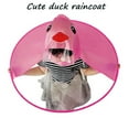 thumbnail image 4 of Junior Raincoat with Umbrella Hat Waterproof Toddler Rain Jacket Hooded Playwear for Outdoor Play and Campus Commutes Sopatenor, 4 of 7