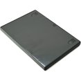 thumbnail image 3 of Paquete de 25 estuches estándar para DVD de 14 mm, negros, con funda exterior transparente, 3 of 3