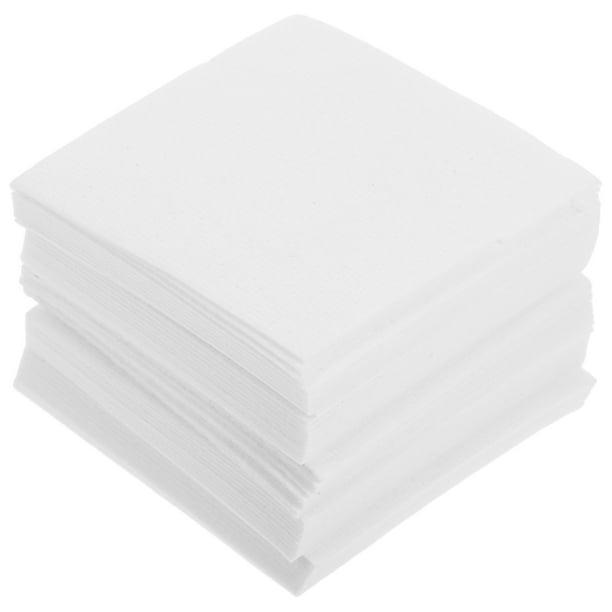 50 hojas de papel de junta de fibra cerámica para horno microondas, aislamiento de alta temperatura, láminas de fibra cerámica ignífugas, cuadrados de fieltro blanco para cerámica DIY