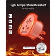 thumbnail image 4 of Adaptador de Enchufe LENCENT Blanco Convierte Enchufe de Europa y Más a EE. UU., 4 of 8