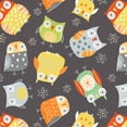 thumbnail image 5 of Create It 18"x21" Cotton Owl Precut Sewing & Craft Fabric, Yellow 10 Pieces, 5 of 8