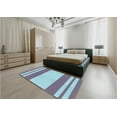 thumbnail image 4 of Ahgly Company Indoor Rectangle Patterned Very Peri Purple Area Rugs, 6' x 9', 4 of 6