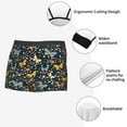 thumbnail image 3 of Balery Flowers Butterfly Calzoncillos bóxer para hombre, ropa interior de algodón suave y transpirable con cinturilla de nailon-X-Large, 3 of 5