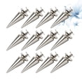 thumbnail image 3 of Cone Nail Silver Alloy 20Pack For DIY Decoration Art Making Leather Crafts Clothes Making, 3 of 8