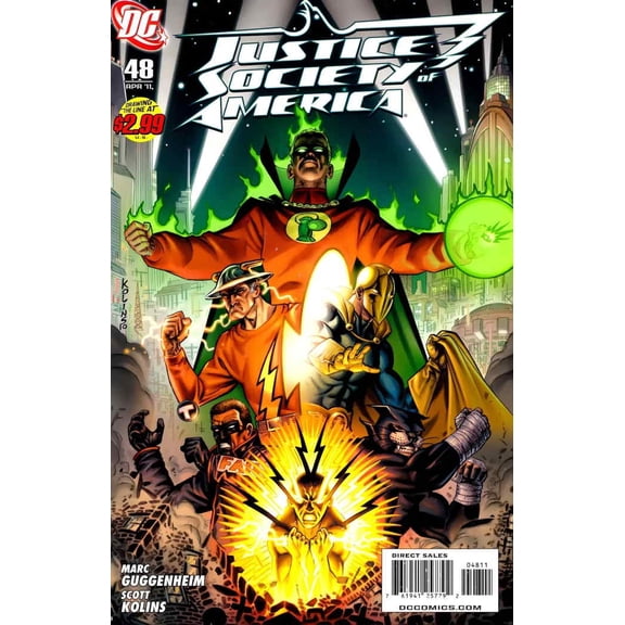 Justice Society of America (2nd Series) #48 VF ; DC Comic Book