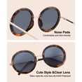 thumbnail image 4 of Lentes de Sol Polarizados Retro Redondos JOOX para Mujer UV400, 4 of 7