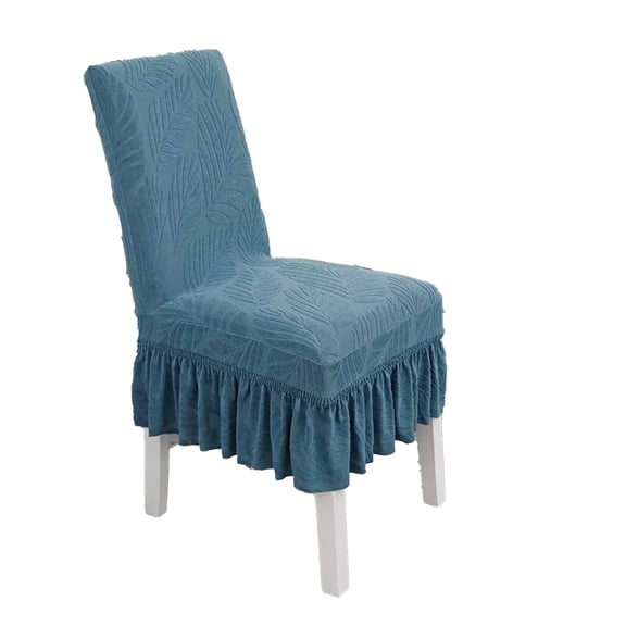 AUQ Chair Covers,Chair Covers For Living Room,Dining Room Chair Covers,Lake Blue