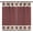 Farmhouse-2, variant on Rustic Farmhouse Curtains, Vintage Country Black White Buffalo Plaid Pine Cone Berry Western Texas Print Window Treatments for Kitchen Bedroom Cafe, 55" W X 63" L