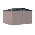 thumbnail image 6 of OC Orange-Casual 10' x 8' FT Outdoor Storage Shed, Metal Garden Tool Shed with Lockable Door, Outside Sheds & Storage Galvanized Steel, Brown, 6 of 7