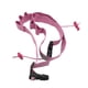 thumbnail image 3 of Cinturón con número para correr, triatlón, ciclismo, gimnasio, fitness, accesorios deportivos ajustables Rosa, 3 of 9