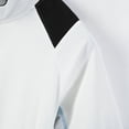 thumbnail image 5 of Dolkfu Quarter Zip Men Shirt Color Block Mock Neck T Shirt Short Sleeve Loose Mesh Tees for Men M, 5 of 8