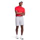 thumbnail image 2 of Camiseta Polo IZOD Performance Golf Grid para Hombre Rojo Polish M, 2 of 6