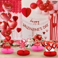 thumbnail image 4 of KatchOn, Valentines Day Centerpiece for Table - Pack of 9 | Pink Valentines Day Table Decorations | Red Valentines Centerpieces for Tables for Valentines Table Decorations | Valentines Decorations, 4 of 5
