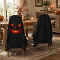 thumbnail image 5 of Tepsmf Halloween Party Chair Covers Spooky Dining Seat Slipcovers Festive Stretch Protectors for Kitchen Home Holiday Decoration, 5 of 5
