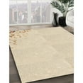 thumbnail image 3 of Ahgly Company Machine Washable Indoor Square Transitional Moccasin Beige Area Rugs, 6' Square, 3 of 7