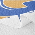 thumbnail image 5 of Erosebridal Marine Anchor Twin Quilt Set, Coastal Twin Coverlet Set, Reversible 2pcs, 1 Bedspread and 1 Pillowcase, 5 of 7