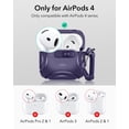 thumbnail image 2 of Funda para AirPods 4 ESR HaloLock, a prueba de caídas, serie Cyber, 2 of 9