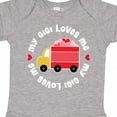 thumbnail image 4 of Inktastic My Gigi Loves Me Valentine Truck Boys or Girls Baby Bodysuit, 4 of 5