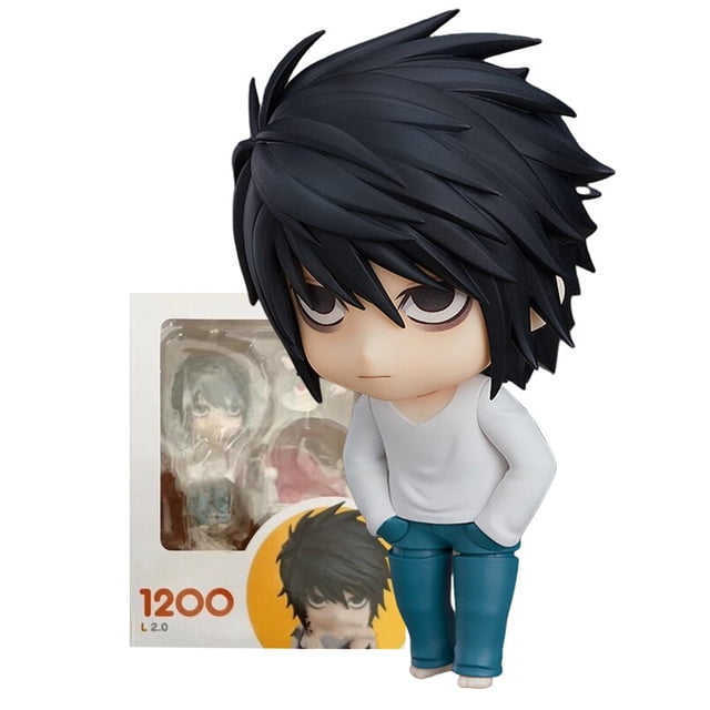 Figura de Anime Death Note de 24cm, figura de acción de PVC ligera Yagami L 1160 # Yagami Light 1200 # L Lawliet, modelo de muñeca de juguete