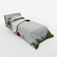 thumbnail image 2 of Ambesonne Christmas Bedding Set 3 Pcs, Baulbes Noel Tree, Twin, Multicolor, 2 of 2