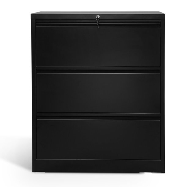 Metal 3Drawer Vertical Filing Quickly assemble This three