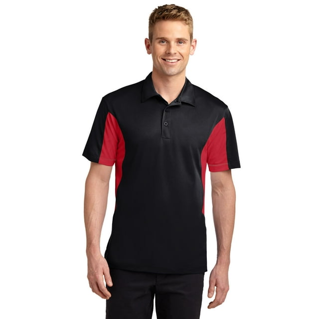 Polo Sport-Wick® de micropiqué con bloqueo lateral Sport-Tek®. ST655 deporte-tek ST655