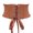 Camel, variant on Gureui Women Elastic Wide Lace-up High Waist Slim Abdominal Belt, Adjustable Faux Leather Cinch Bustiers Waistband Dress Decoration Underbust Corset