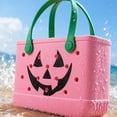 thumbnail image 5 of SUMMERWEEN SPOOKY BEACH TOTE Waterproof EVA Beach Bag with Seasonal Decorative Accessories for Family Pool Days Beach Outings and Weekend Travel, 5 of 6