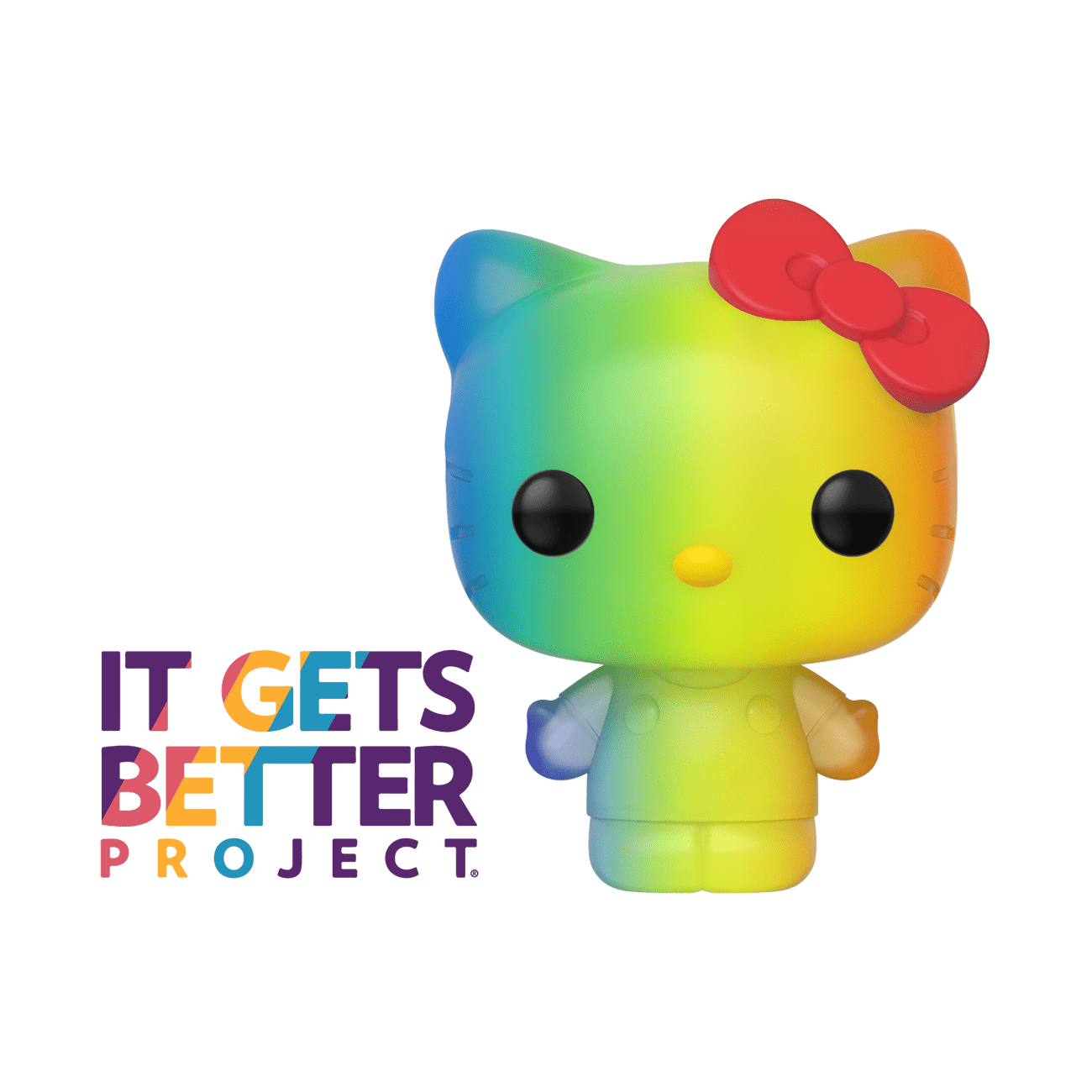 Hello Kitty Rainbow Pride Pop Vinyl