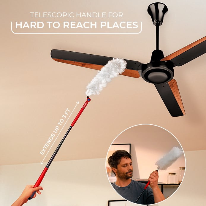 O-Cedar Flex & Catch Heavy Duty Duster Kit with 3 Refills photo 7